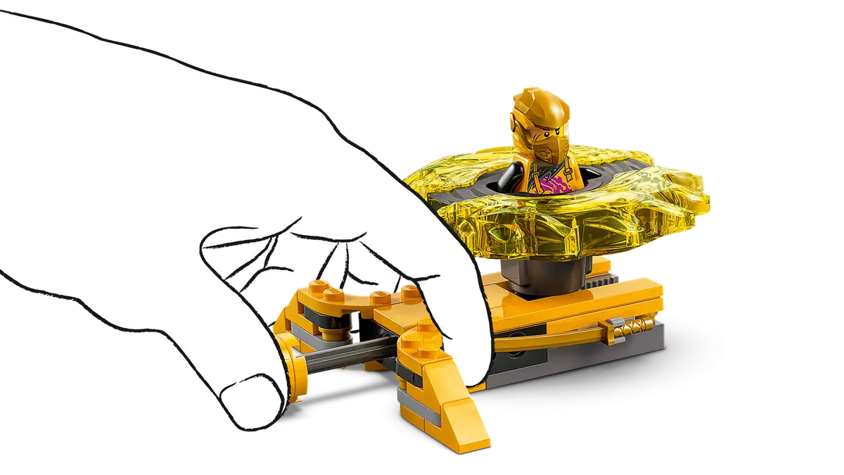 Đồ Chơi Lắp Ráp Con Quay Arin Và Phe Ác - Dragon Spinjitzu Battle Pack - Lego Ninjago 71826 (186 Mảnh Ghép)