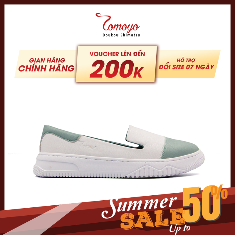 Giày Sneakers Nữ Sọc Caro Cá Tính TOMOYO &quot;SIÊU NHẸ&quot; TMW31207