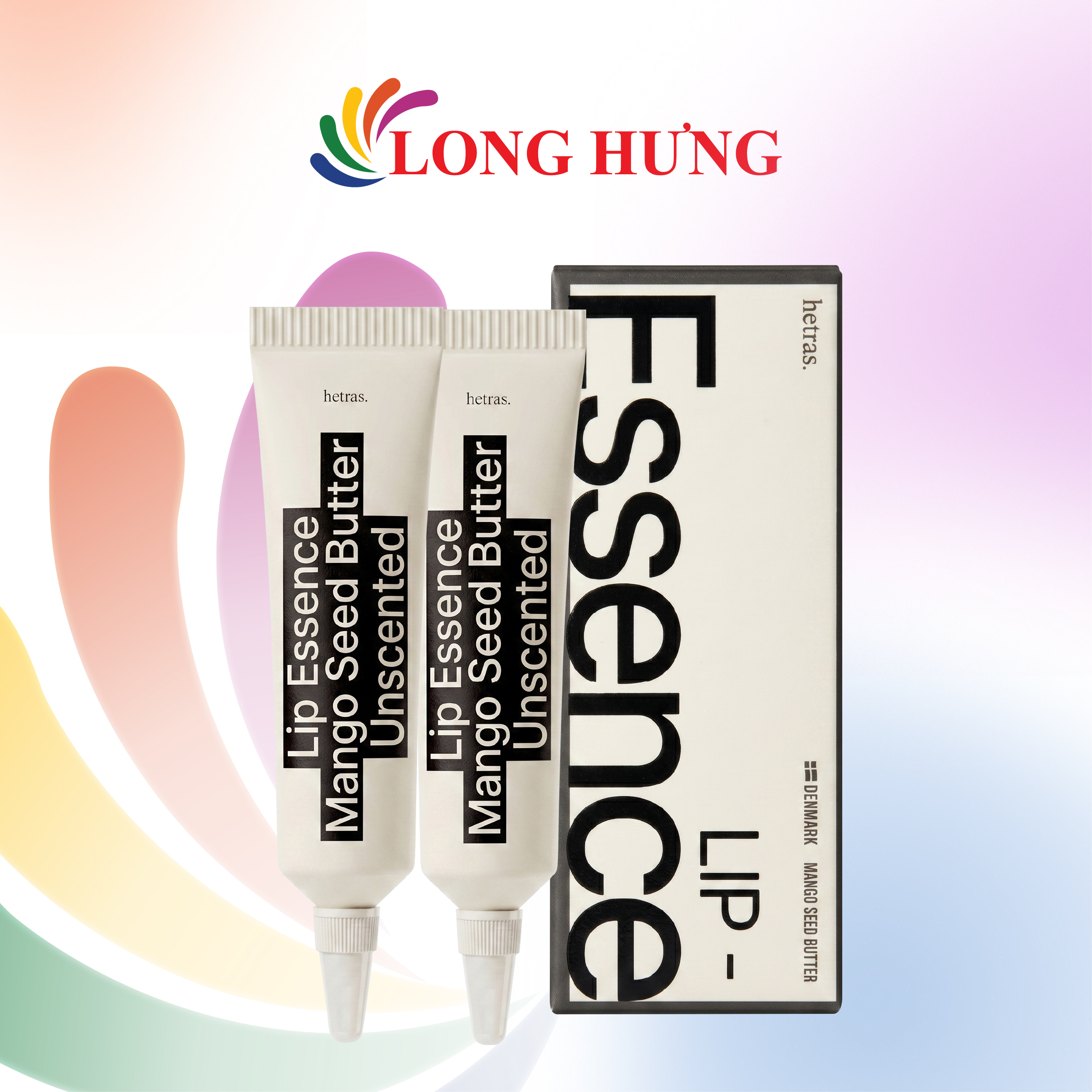 Tinh chất dưỡng môi Hetras Lip Essence Mango Seed Butter (13g) - Hàng chính hãng