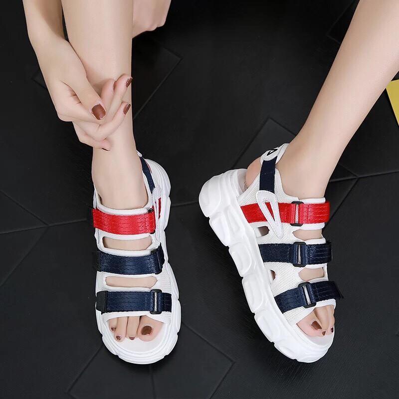 SANDAL ĐẾ CAO QUAI MÀU NỔI BẬT 2020 SIÊU HOT (SDFL 5 phân)