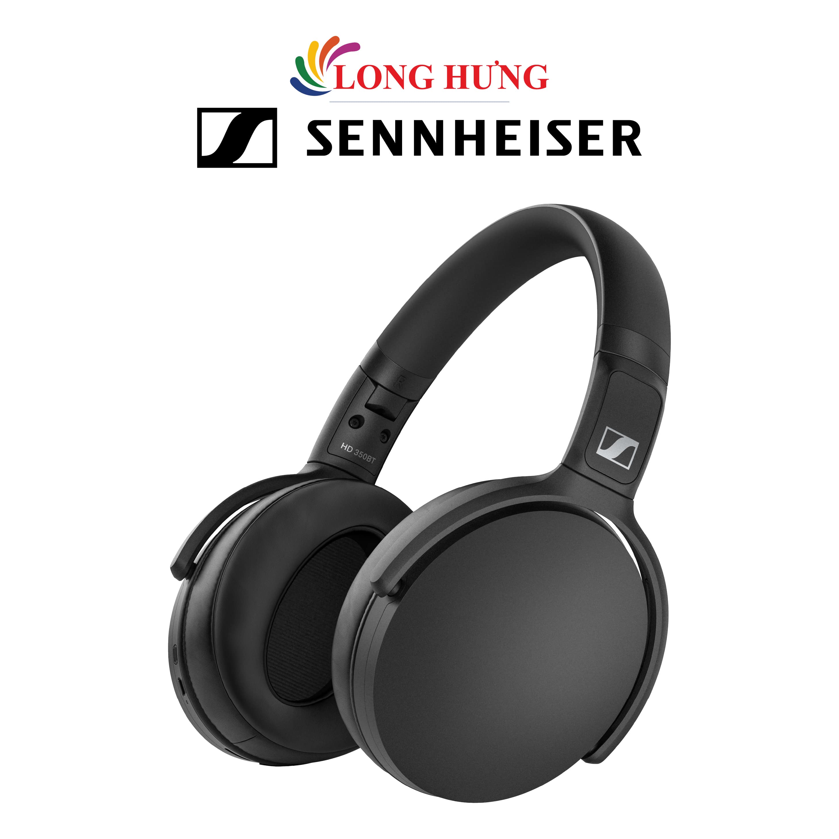 Tai nghe chụp tai Bluetooth Sennheiser HD 350BT SEBT3 - Hàng chính hãng