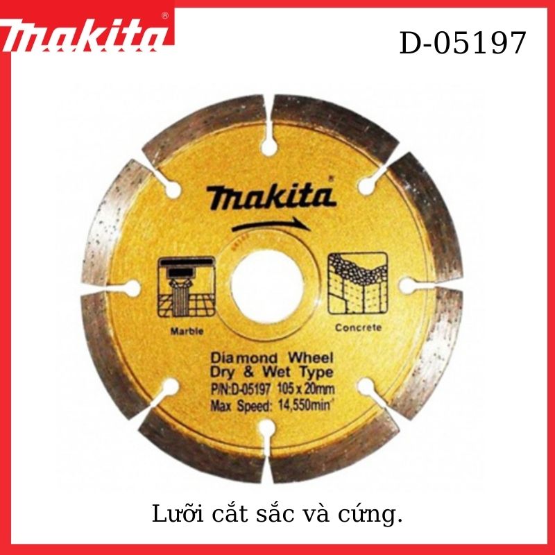 Lưỡi Cắt Kim Cương Makita D-05197