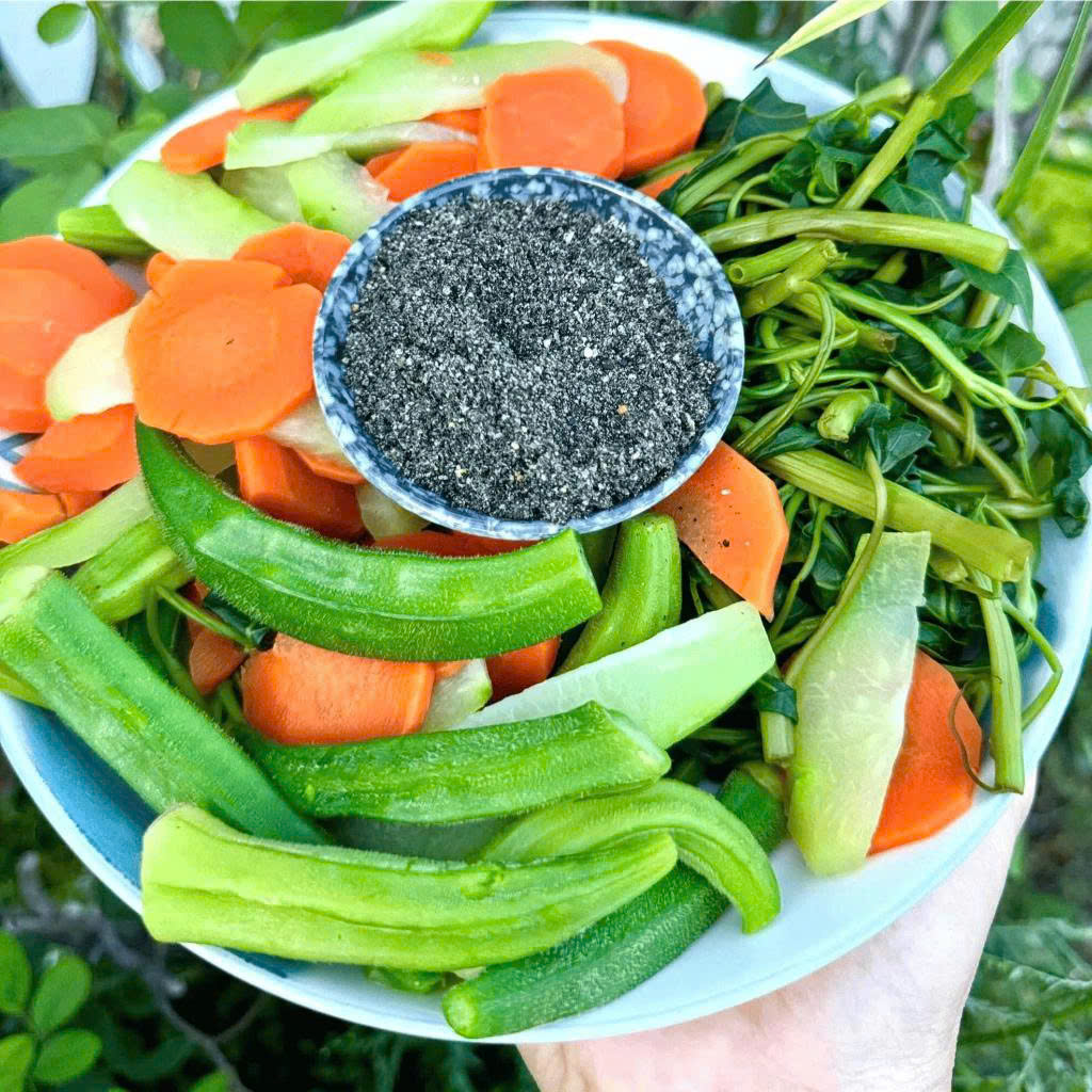 Muối Mè Mix Hạt Dinh Dưỡng Và Rong Biển Mẹ Mít Hộp 200g - Ăn Chay, Ăn Kiêng, Mẹ Bầu, Healthy, Giòn Béo Bổ Dưỡng, Gia Vị Chấm Các Món Rau Luộc