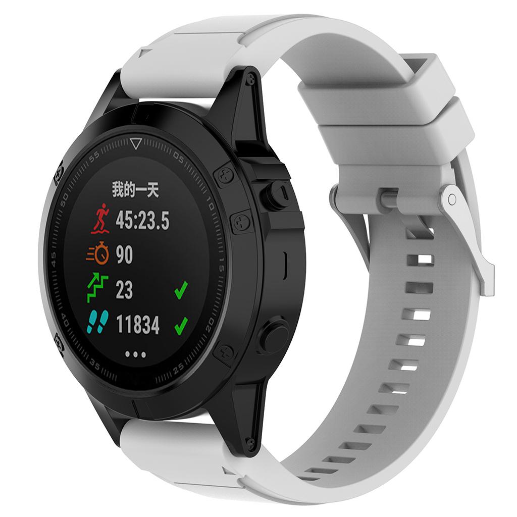 Silicone Wrist Band Replacement Strap for Garmin Fenix 5s Smart Watch