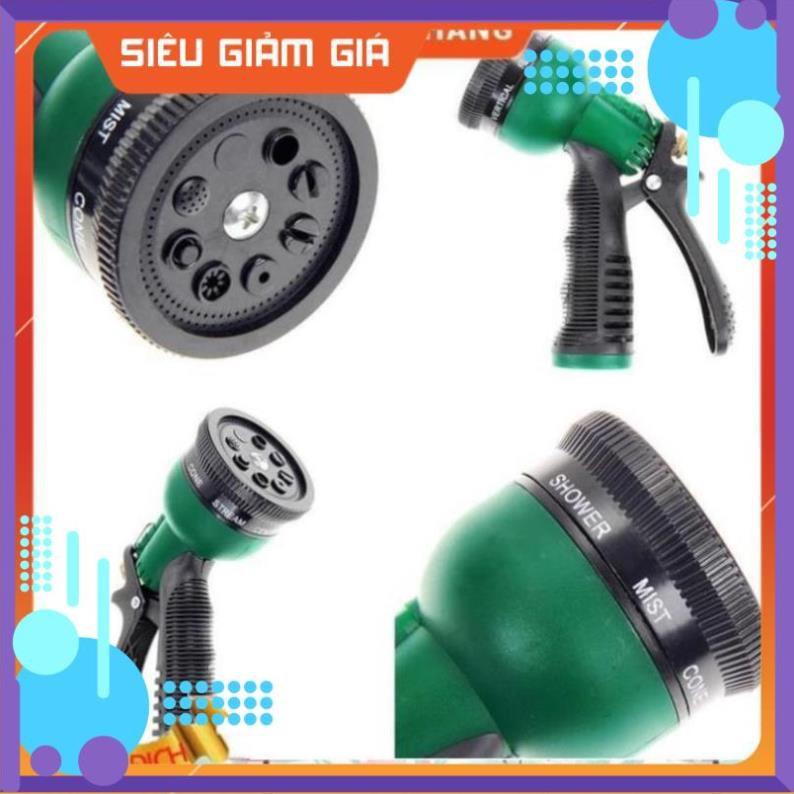 Vòi xịt rửa xe,Vòi phun nước tưới cây tăng áp thông minh 8 chế độ 815621-1