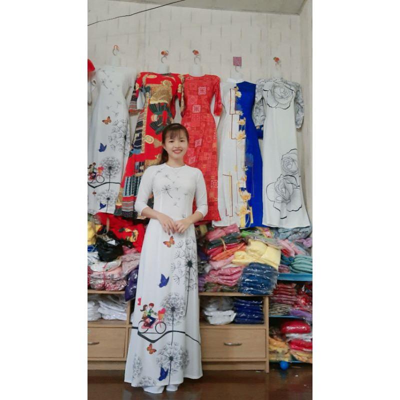 Áo dài may sẵn in 3D