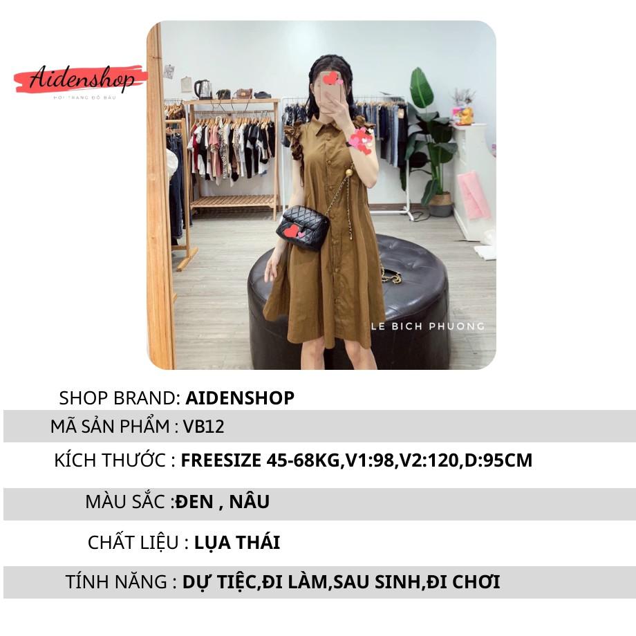 Váy bầu mùa hè Aidenshop Đầm bầu thiết kế xinh suông a đầm bầu đẹp