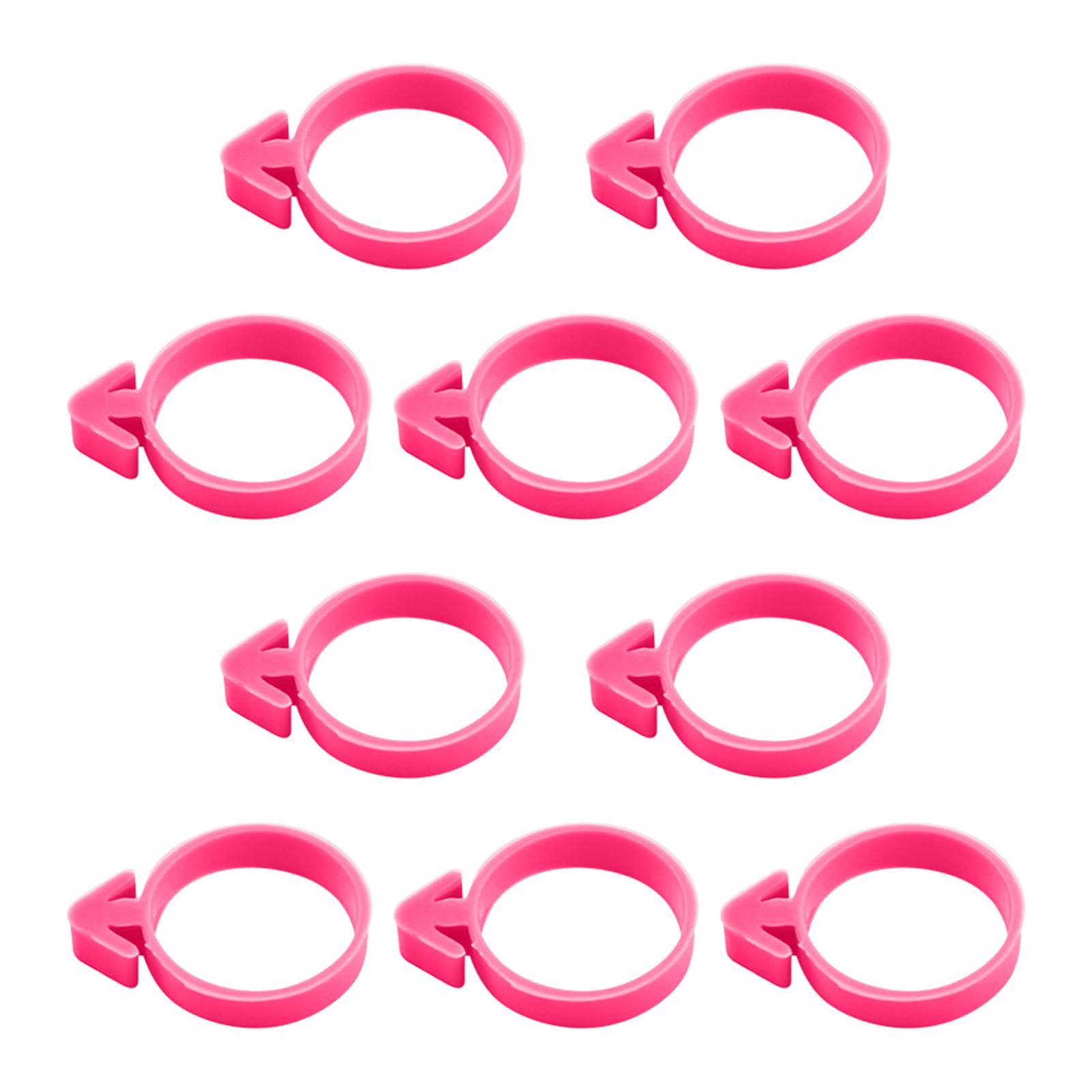 Set 10/ 20 Dây Buộc Túi Trang Trí Bằng Silicon Có Thể Tái Sử Dụng, Phụ Kiện Làm Bánh