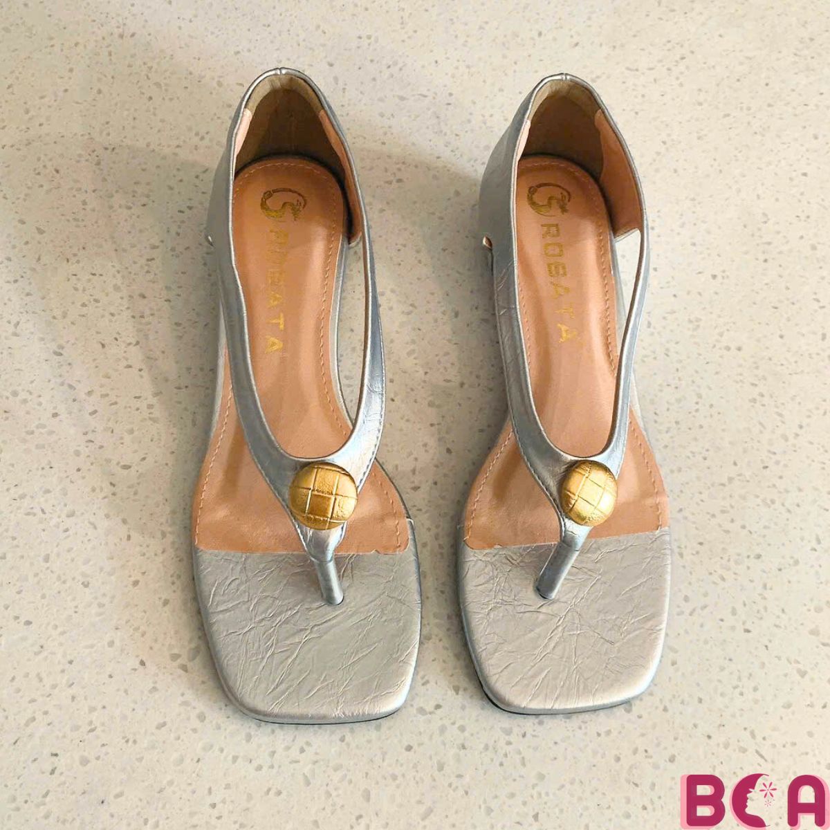 [ĐỘC + ĐẸP + ĐỈNH]  Đế Xuồng 5p RO727 ROSATA Cho Buổi Tiệc Nhẹ, Cà Phê, Dạo Phố Hay Đi Làm Trở Nên Tự Tin - Sang Trọng
