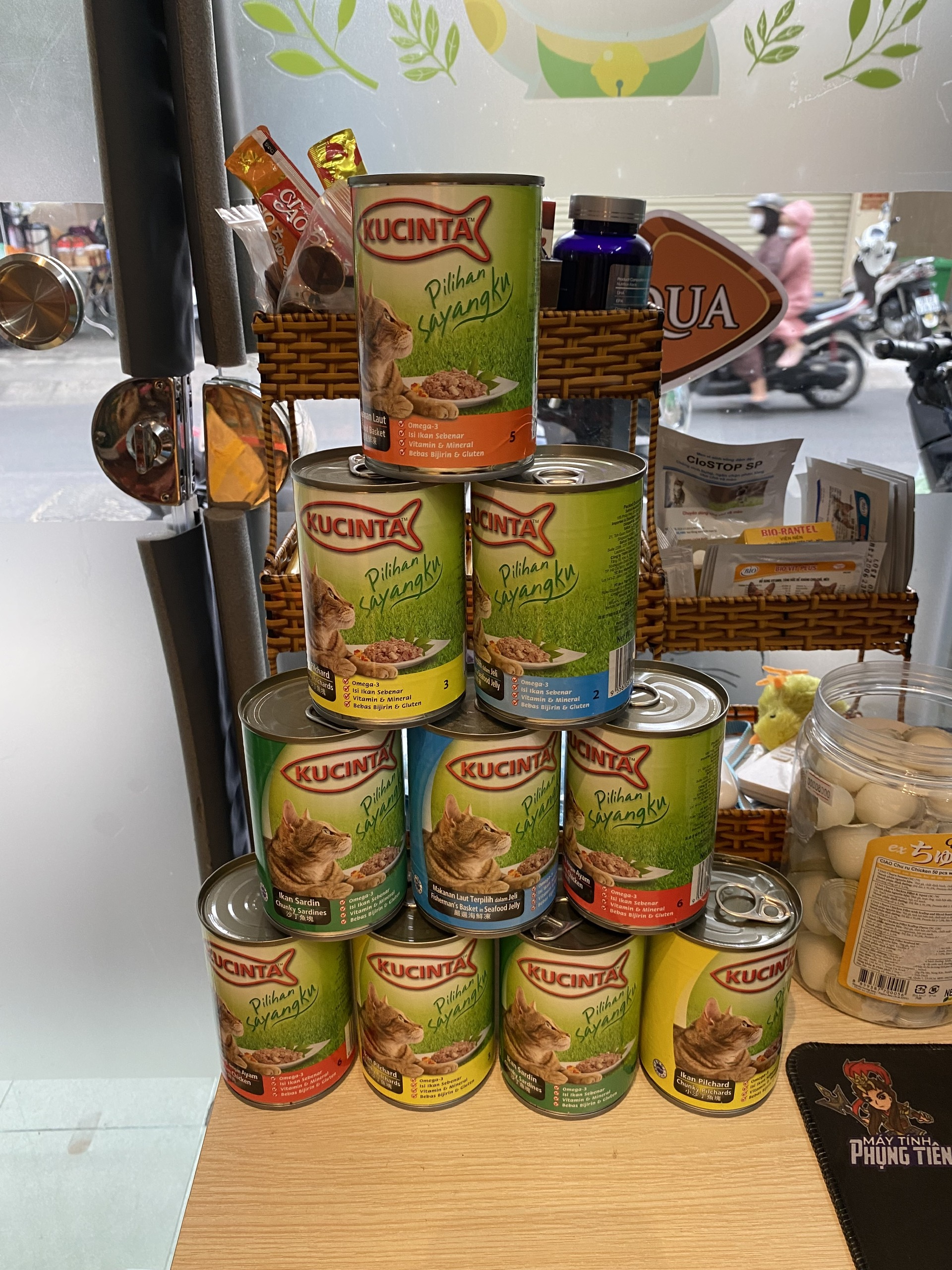 (MỚI) PATE DÀNH CHO MÈO KUCINTA LON 400G (GIÁ TỐT)