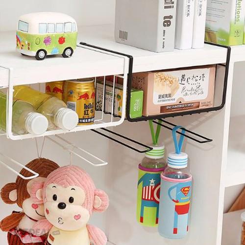 Kệ Sắt Đa Năng Treo Gầm Bàn