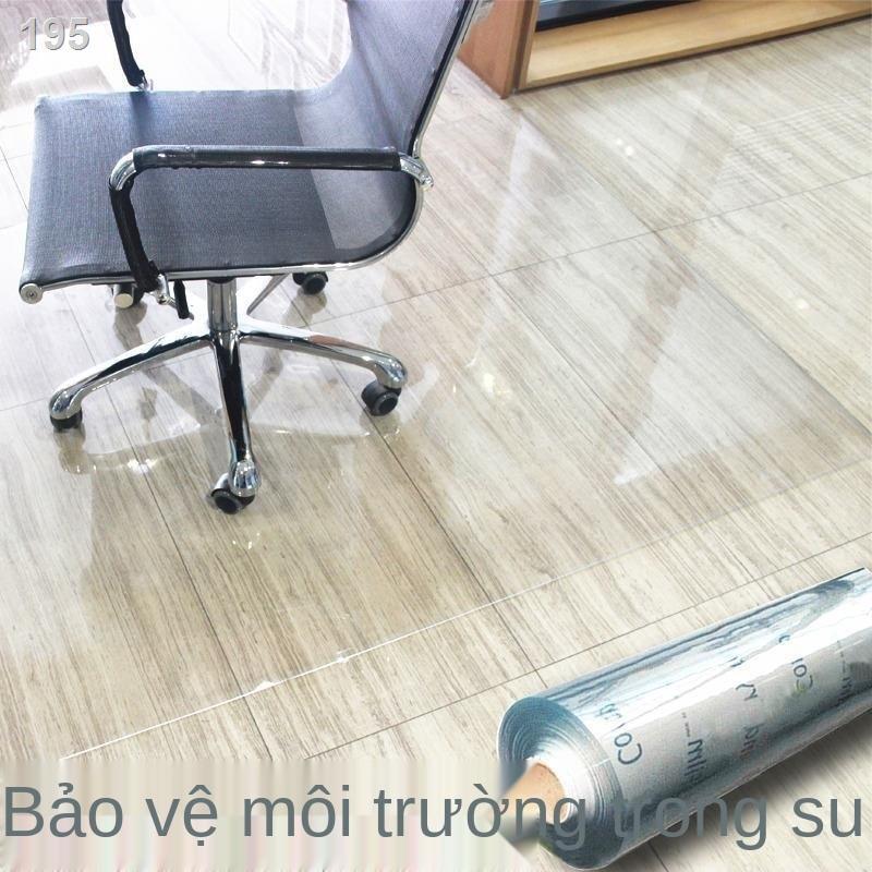 Thảm trải sàn trong suốt siêu mỏng nhựa PVC chống thấm nước cửa trượt chân