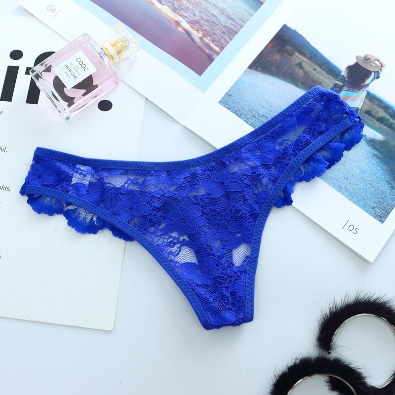 Quần lót lọt khe - Quần lót ren nữ phối dây sexy - Chất liệu ren mềm mịn, mẫu mới DNL019
