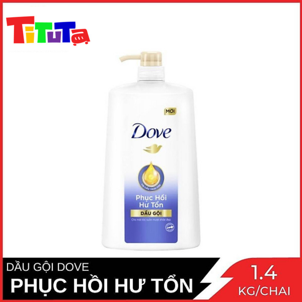 Dầu gội Dove Phục hồi Hư tổn 1400g