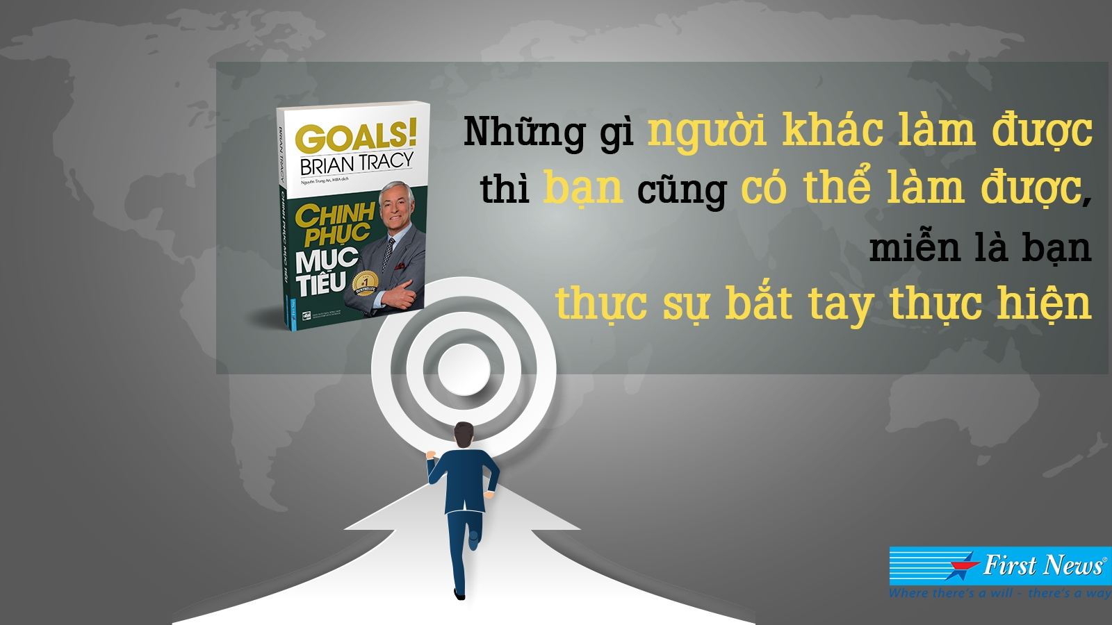 Sách - Chinh Phục Mục Tiêu - Brian Tracy - International Bestselling Author