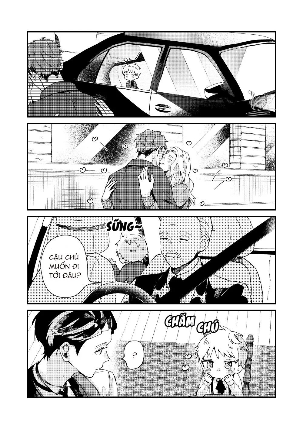 nhóc tóc vàng và chàng quản gia người nhật chapter 1.3 6