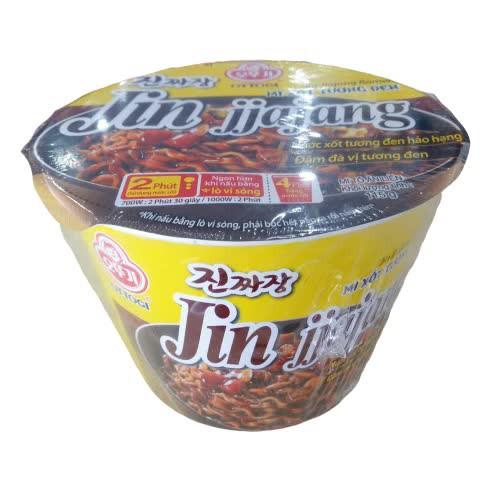 Combo 3 Tô Mì xốt tương đen Ottogi 115g