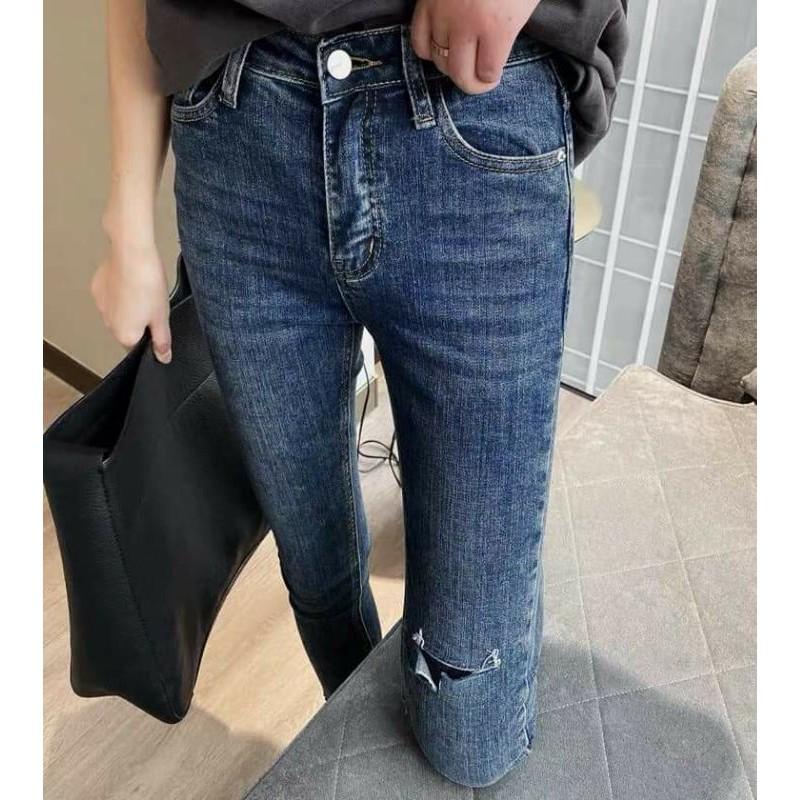 Quần Skinny Jeans rách đùi siêu tôn dáng
