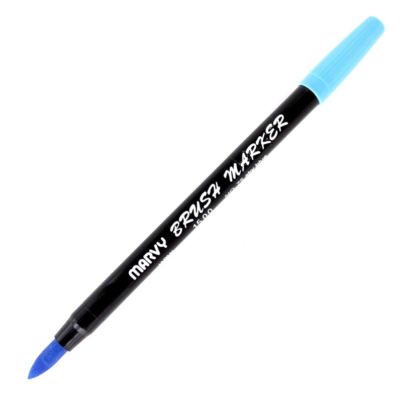 Bút Lông Màu Brush Marker - Marvy 1500-75 - Sky Blue