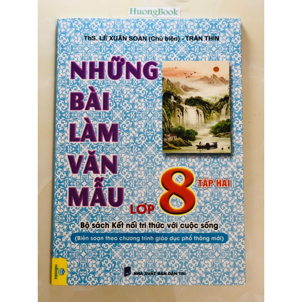 Sách - Những Bài Làm Văn Mẫu Lớp 8 (tập 1) - Bộ sách Kết Nối tri thức và cuộc sống (ND)