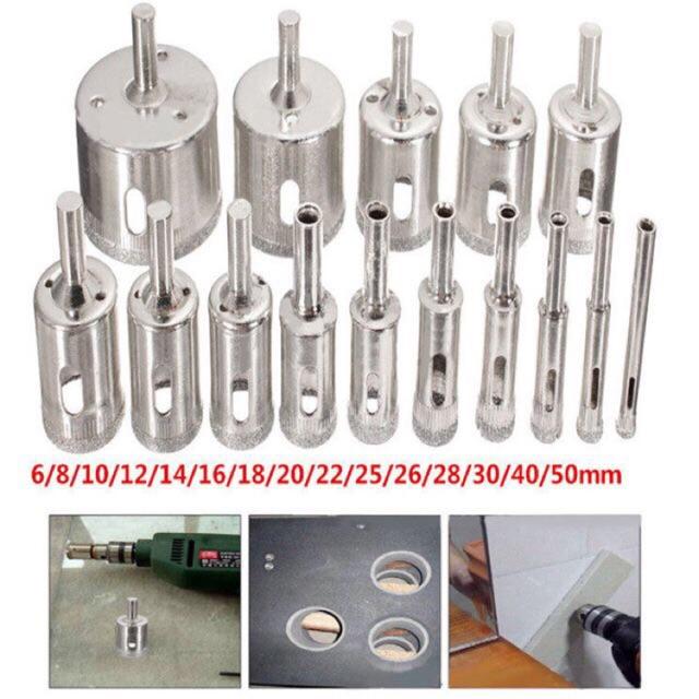 Mũi khoan đá, khoan kính, khoan gạch phần 2