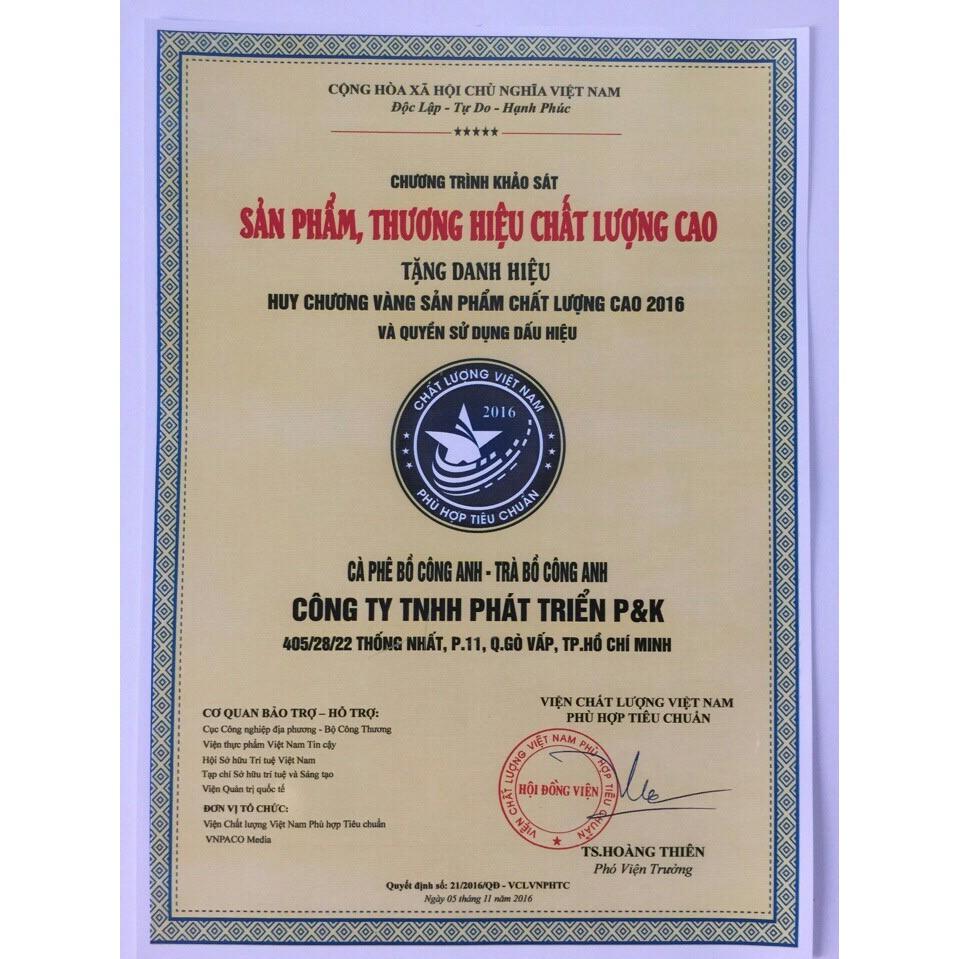 Combo 4 Hộp Trà Bồ Công Anh P&K - mát gan, giải độc, ngừa ung thư
