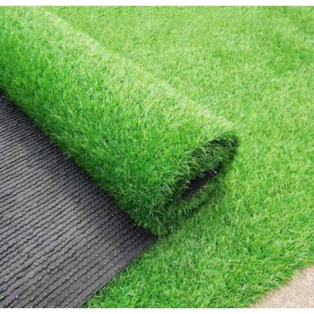 Thảm cỏ nhân tạo trải sàn đế cứng nặng cao cấp