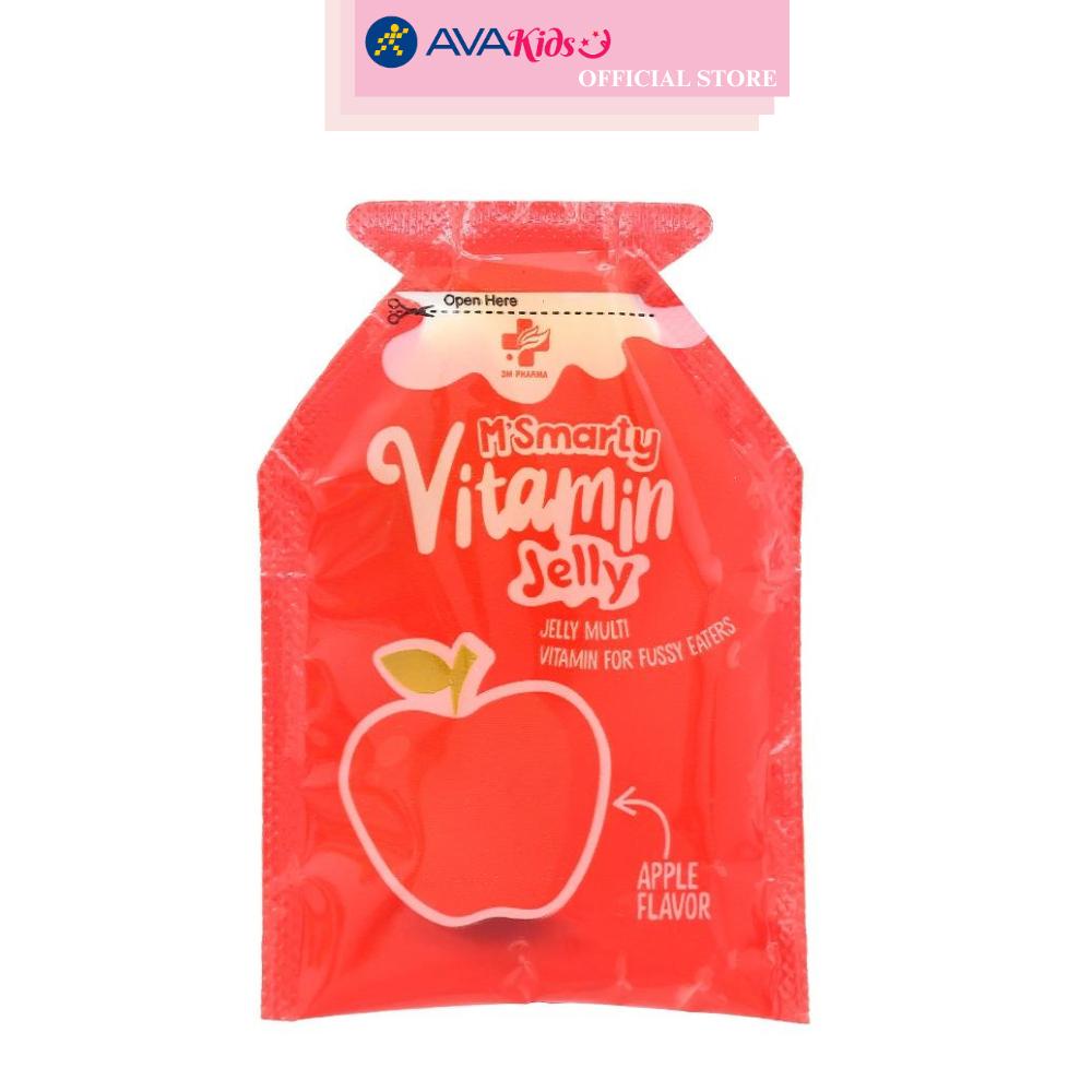 Thạch M'Smarty Vitamin giúp tăng cường sức đề kháng 24 gói (từ 2 tuổi)