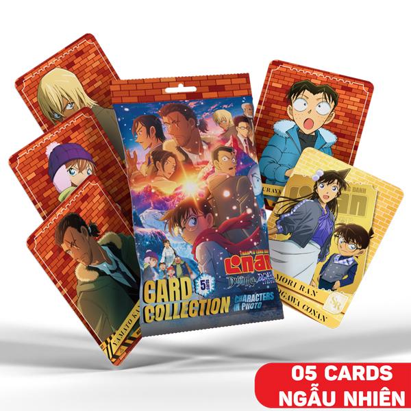 Bộ Thẻ Sưu Tập - Card Collection Thám Tử Lừng Danh Conan Movie 2025 - Dư Ảnh của Độc Nhãn (5 Cards Ngẫu Nhiên/Túi)
