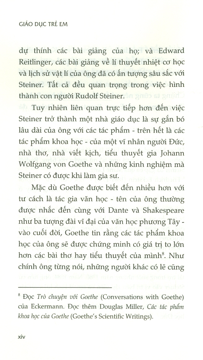 GIÁO DỤC TRẺ EM - Những Bài Giảng Đầu Tiên Về Giáo Dục