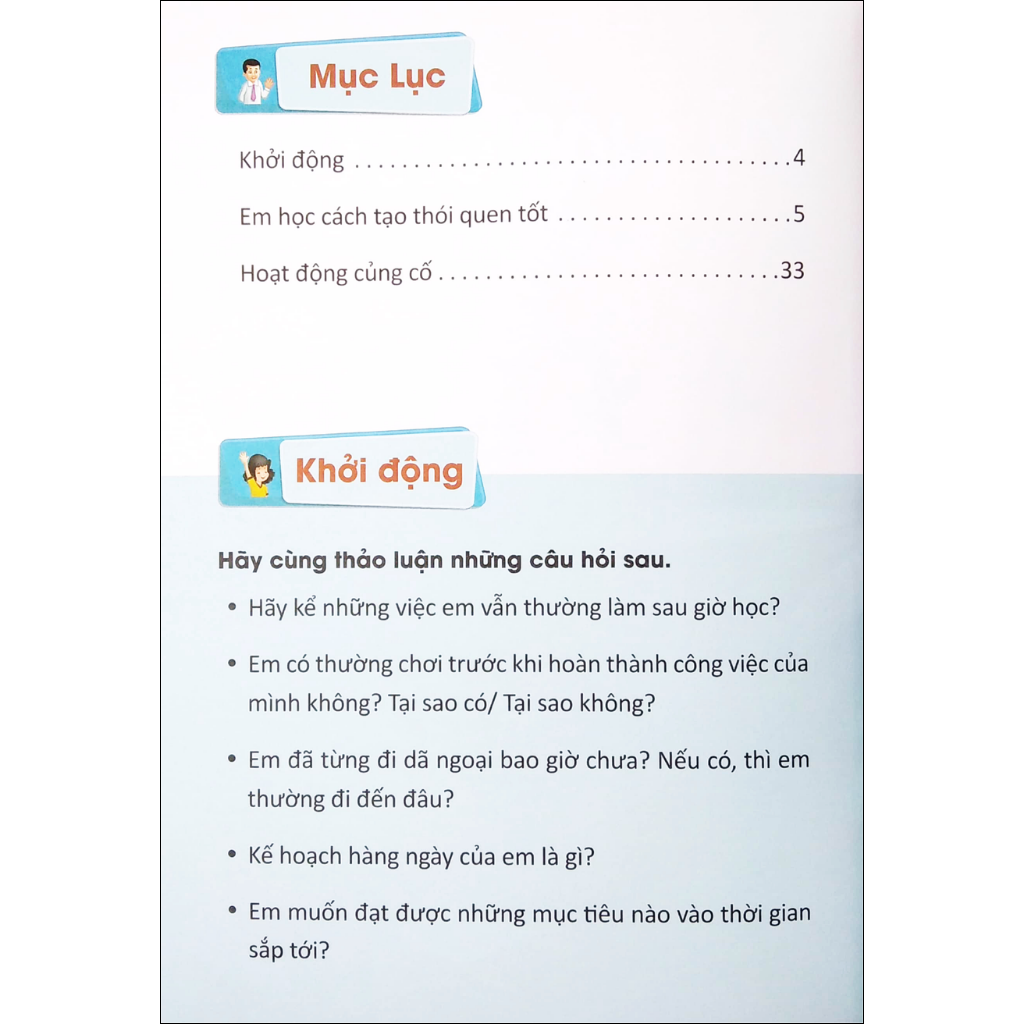Kỹ Năng Sống - Em Học Cách Tạo Thói Quen Tốt (Giáo Dục Kỹ Năng Sống Cho Học Sinh Tiểu Học)