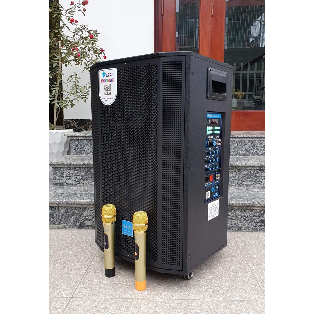 Loa Kéo Karaoke Công Suất Lớn 1000W| Loa Kéo Giá Rẻ AZ-1508A Bas 40 | Loa Kéo Hát Karaoke Bluetooth Đọc Được Usb | Loa Karaoke Bass 40 Chơi Ngoài Trời