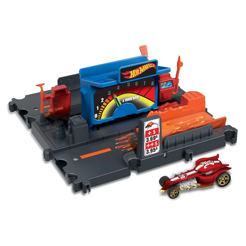 Đồ Chơi HOT WHEELS Trạm Đổ Xăng Hot Wheels City HKX45/HMD53