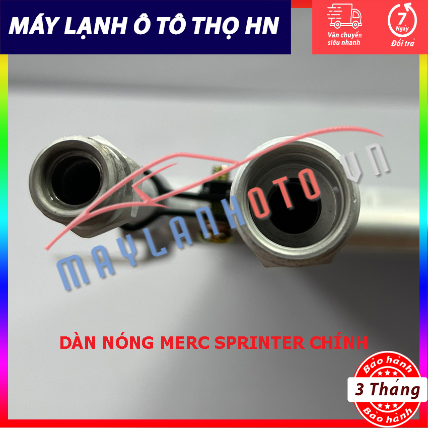 Dàn (giàn) nóng Mecerdes Sprinter (Chính) hàng xịn Hàn Quốc (hàng chính hãng nhập khẩu trực tiếp)