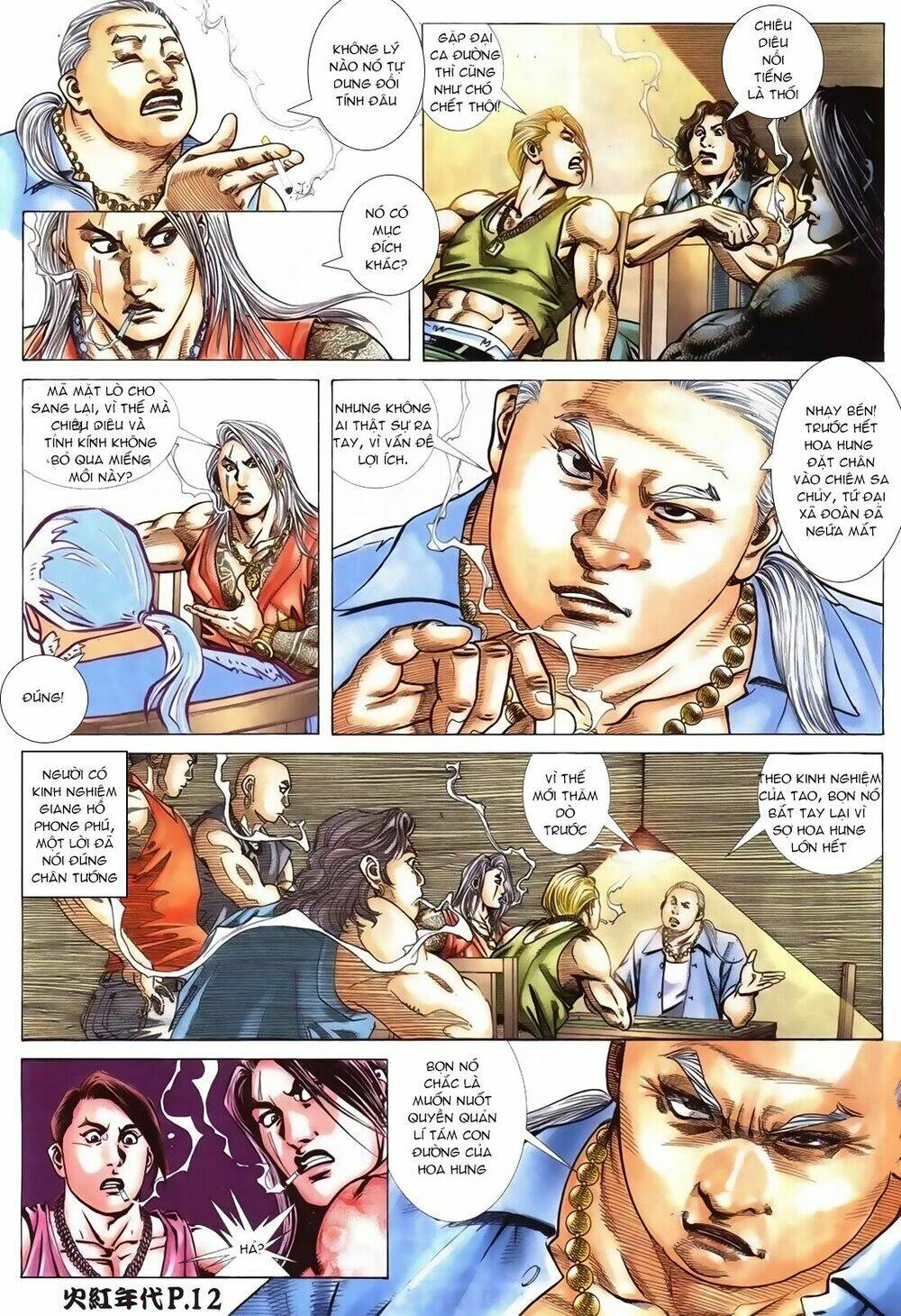 hỏa hồng niên đại hắc cốt đường chapter 99 11