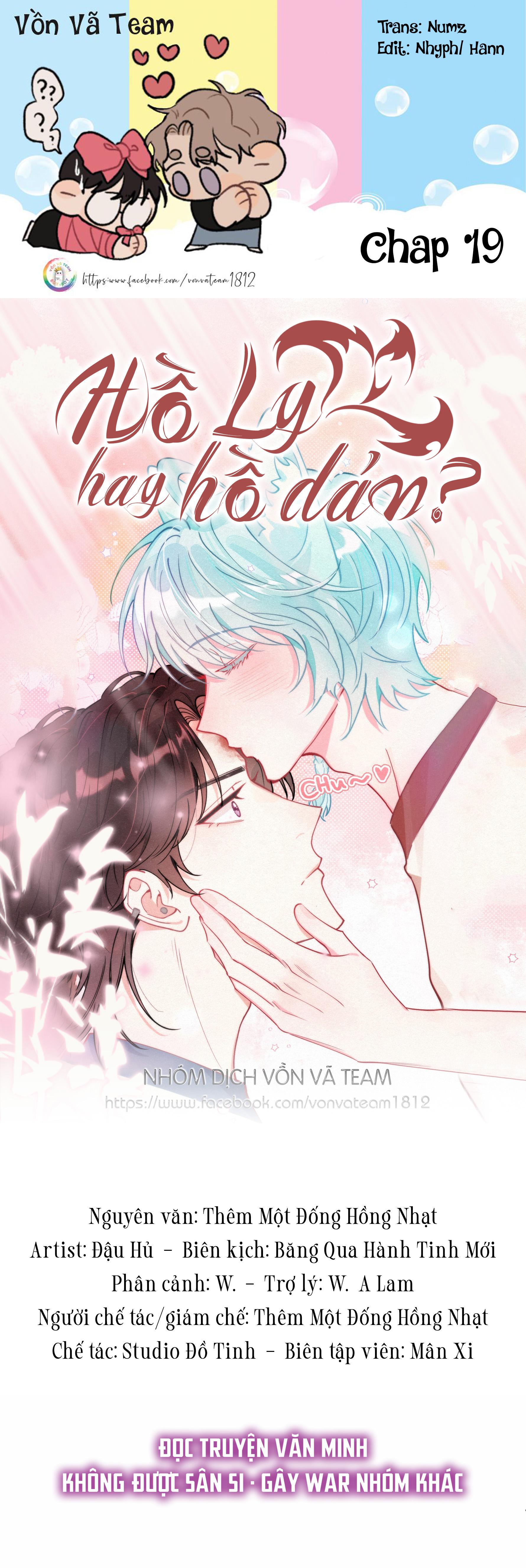 hồ ly hay là "hồ dán" vậy? chapter 19 1