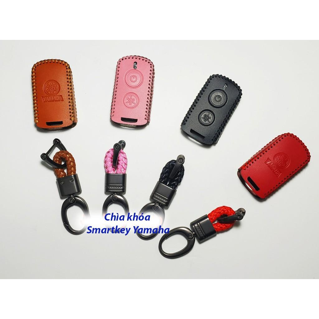 Combo Móc và Bao da khóa Yamaha Smartkey Grande, NVX, Janus, Nozza, Exciter 155