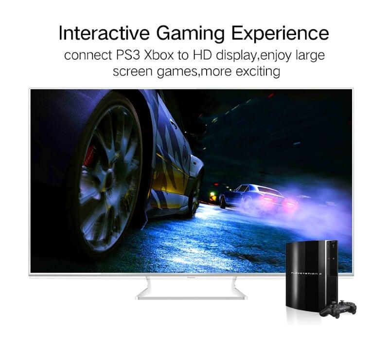Ugreen 10146 5M màu Đen Cáp tín hiệu HDMI nối dài hỗ trợ 4K x 2K Ugreen HD107 - Hàng Chính Hãng