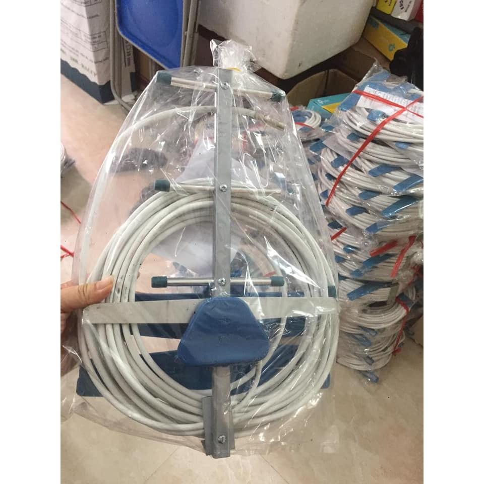 Anten Liền Dây 15M Tích Hợp với TIVI & Đầu Thu KTS