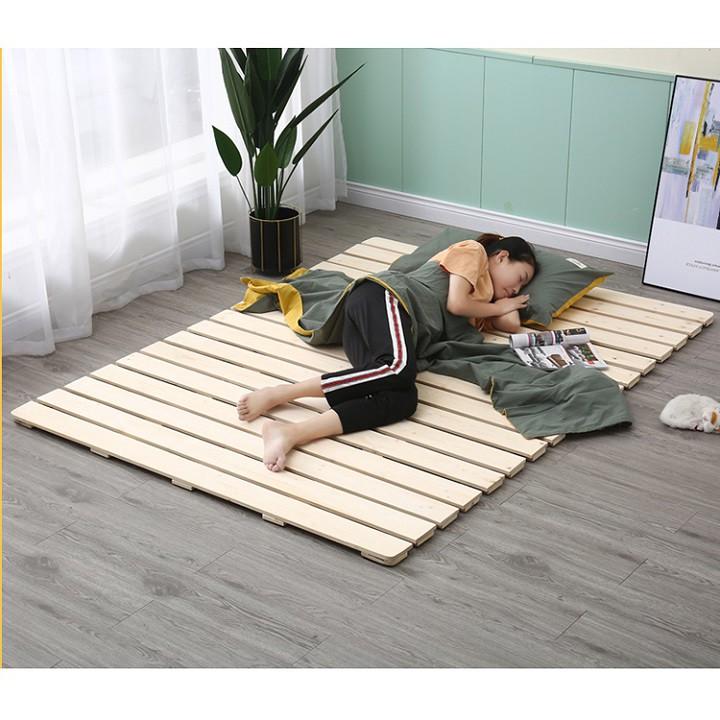 Giường cuộn gỗ thông nhập khẩu mùi thơm tự nhiên 60cm - 80cm - 120cm - 150cm - 180cm