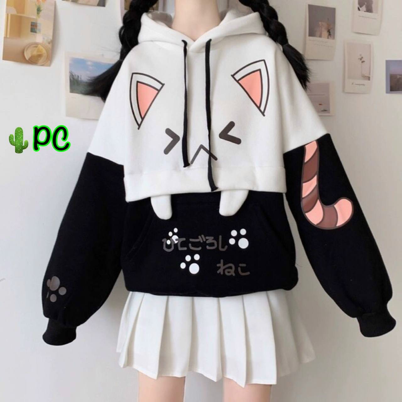 ÁO KHOÁC HOODIE CON MÈO GIẬN RẤT CUTE DỂ THƯƠNG