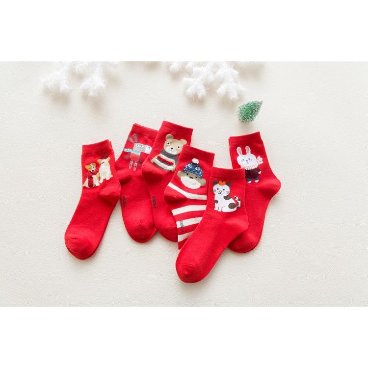 Combo 4 đôi tất Giáng sinh siêu cute