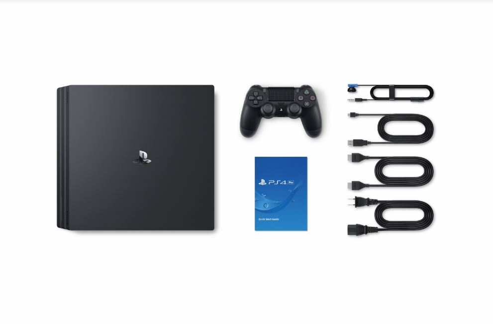 Máy Playstation PS4 PRO 1TB CUH-7218B + Combo quà tặng: Tay bấm game, Balo &amp; Nón bảo hiểm PS4 - Hàng chính hãng