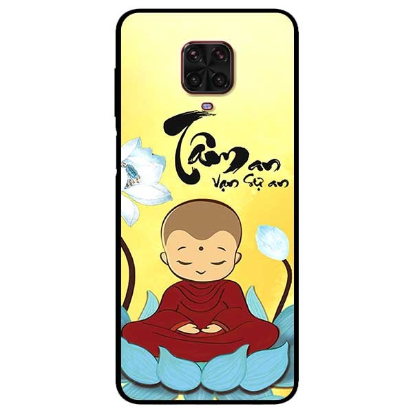 Ốp lưng dành cho Xiaomi Redmi Note 9s - Note 9 Pro - Note 9 Pro Max mẫu Tâm Chú Tiểu