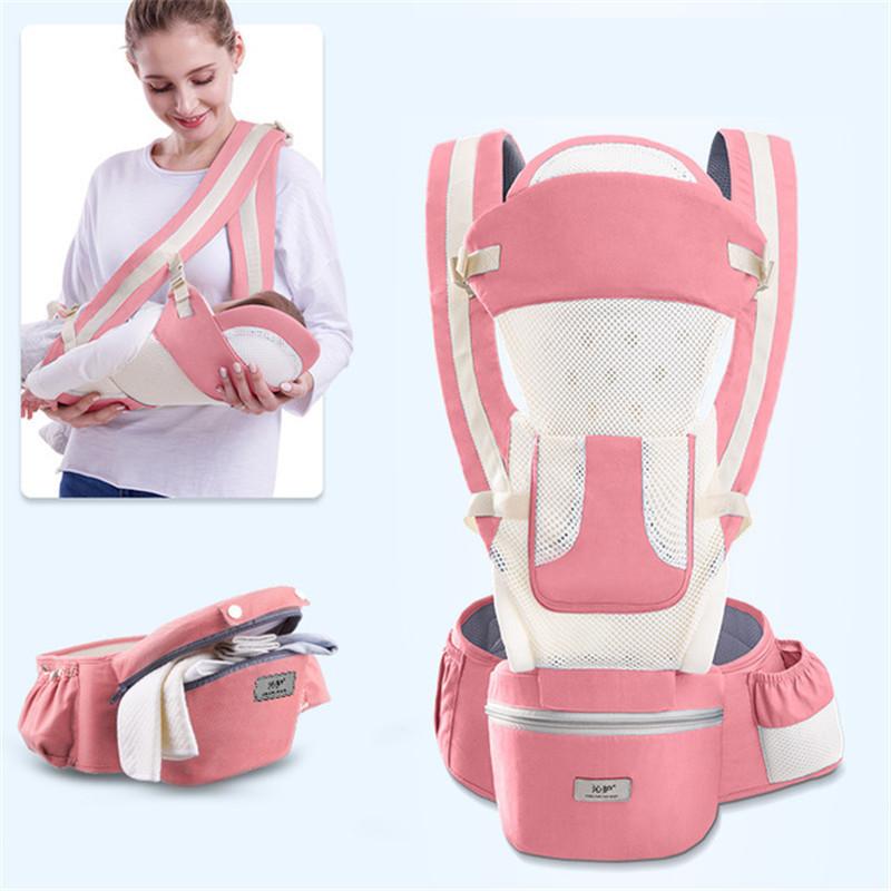 0-48M Công Thái Học Cho Bé 15 Sử Dụng Cách Trẻ Sơ Sinh Hipseat Carrier Mặt Trước Quấn Bé Sling Du Lịch kangaroo Túi