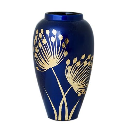 Bình lá lan Sơn Mài Cao Cấp Thanh Bình Lê size 17x10 cm Cắm Hoa, Trang Trí Kệ, Bàn Làm Việc, Quà Tặng