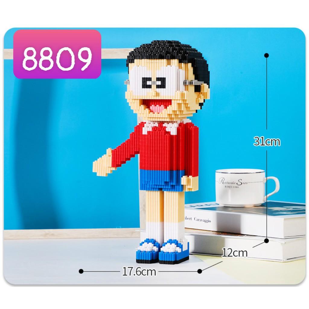 {Doreamon và những người bạn} - LẮP RÁP XẾP HÌNH NANOBLOCKS NHIỀU KHỐI NHỎ NHÂN VẬT HOẠT HÌNH - 1 HỌP 1 CON