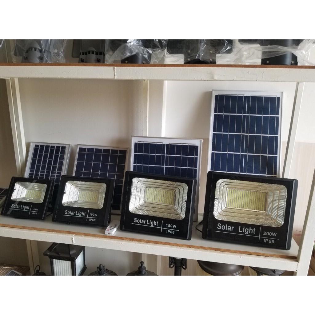 Đèn pha năng lượng 200W 100W 60w chống nước ip67