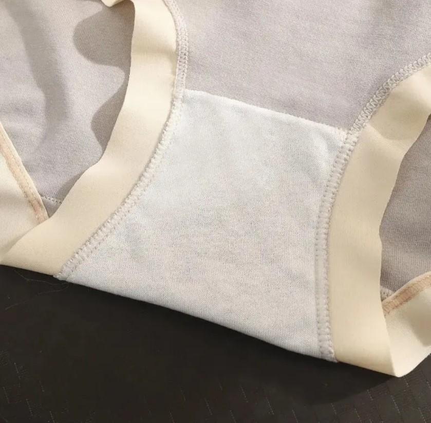 Quần lót nữ điềuhoà khángkhuẩn cho nữ, chất cotton, viền su lớn, thoáng khí, ôm mông, thấm hút mồ hôi cực tốt Women Đen - Trắng