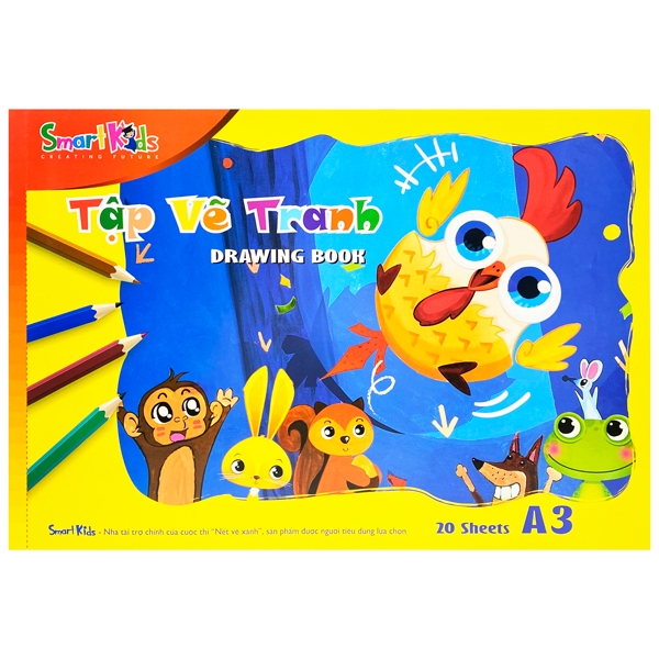 Tập Vẽ Tranh A3 SK-SB201